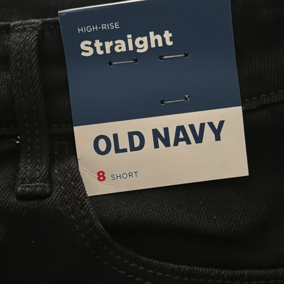 Old Navy High Rise Straight Jeans - Picture 2 of 2